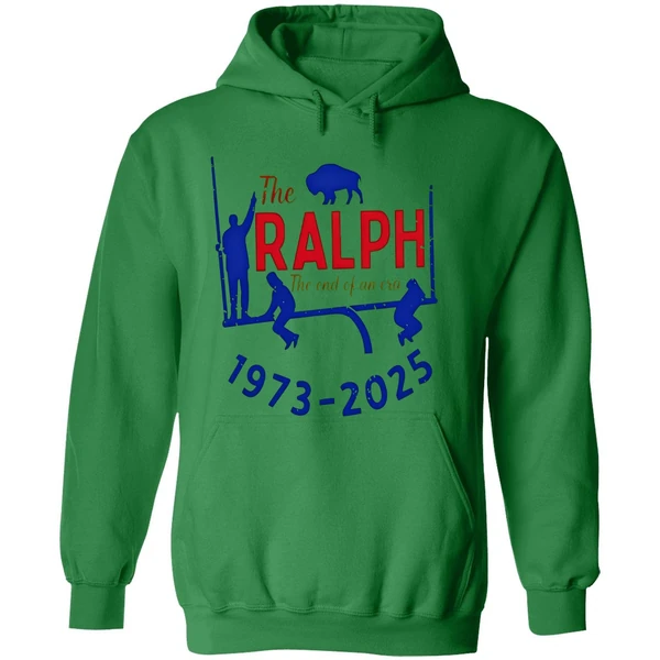 The Ralph The End Of An Era 1973 2025 Buffalo Rich Stadium Hoodie - Image 2
