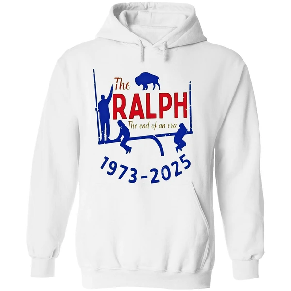 The Ralph The End Of An Era 1973 2025 Buffalo Rich Stadium Hoodie - Image 8