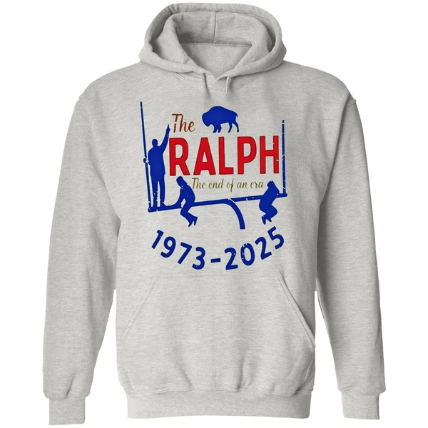 The Ralph The End Of An Era 1973 2025 Buffalo Rich Stadium Hoodie - Image 9