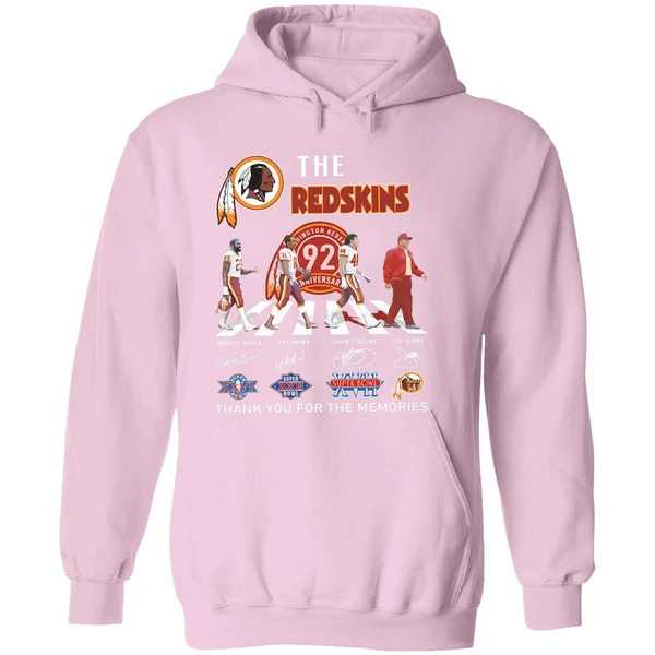 The Redskins 92th Anniversary Thank You For The Memories Hoodie - Image 5