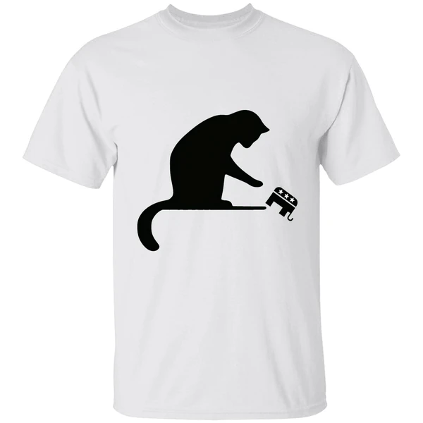 The Revenge Of The Cat Ladies Cats Kamala Harris Gop Elephant Shirt
