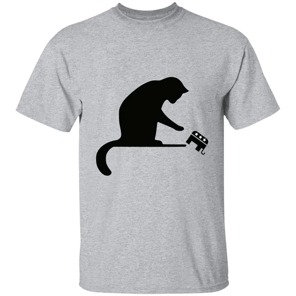 The Revenge Of The Cat Ladies Cats Kamala Harris Gop Elephant Shirt - Image 6