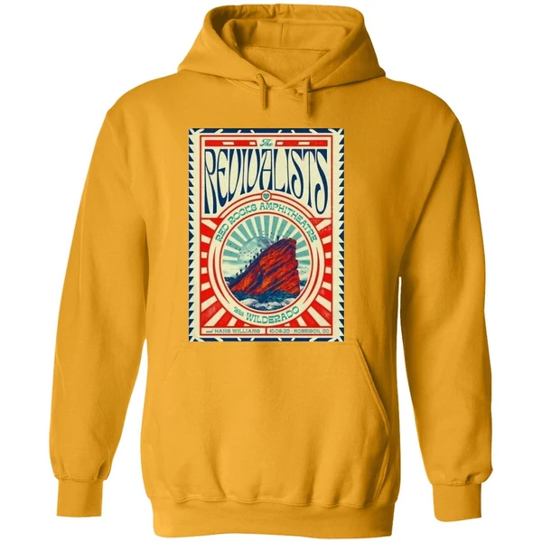 The Revivalists Oct 9 2025 Morrison Co Poster Hoodie