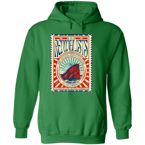 The Revivalists Oct 9 2025 Morrison Co Poster Hoodie - Image 2