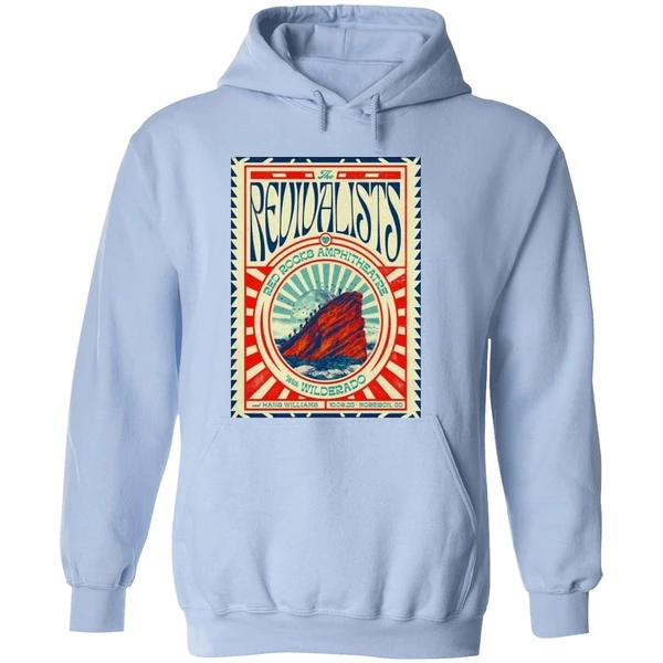 The Revivalists Oct 9 2025 Morrison Co Poster Hoodie - Image 4
