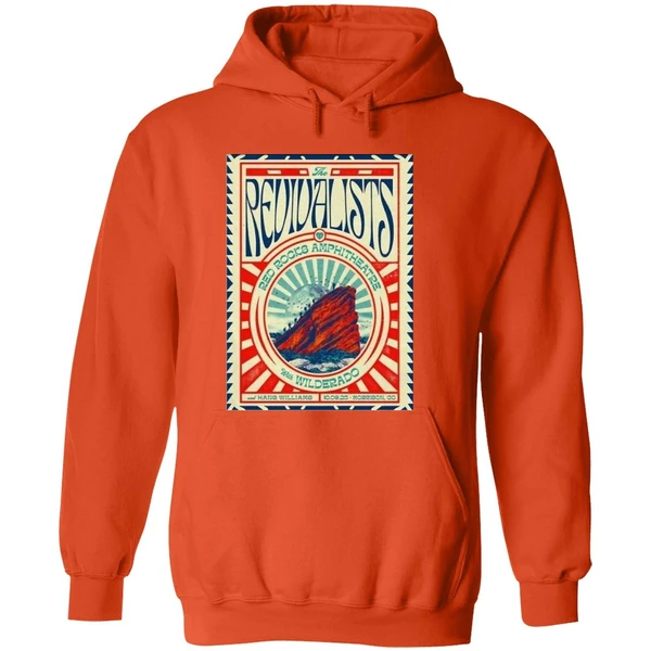 The Revivalists Oct 9 2025 Morrison Co Poster Hoodie - Image 6