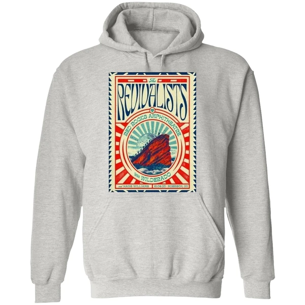 The Revivalists Oct 9 2025 Morrison Co Poster Hoodie - Image 9
