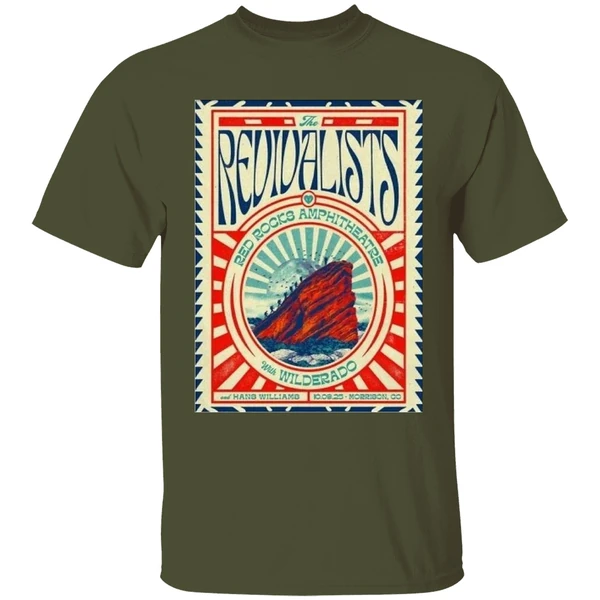 The Revivalists Oct 9 2025 Morrison Co Poster Shirt - Image 9