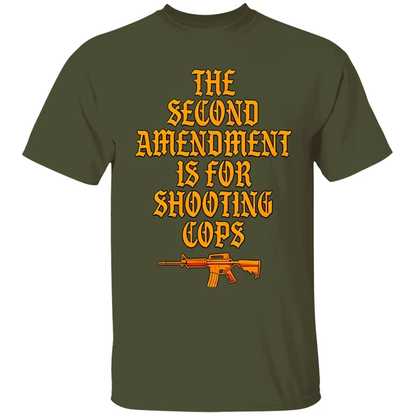 The Second Amendment Is For Shooting Cops Shirt - Image 3