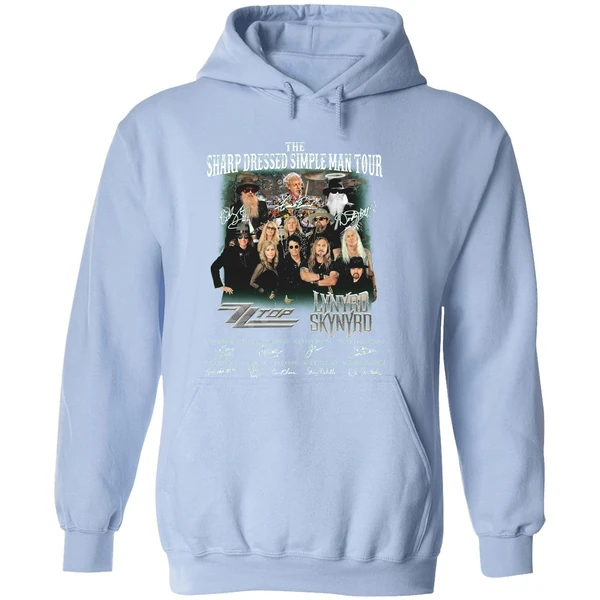 The Sharp Dressed Simple Man Tour Zz Top Lynyrd Skynyrd Hoodie - Image 4