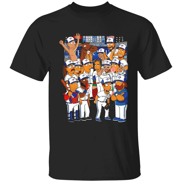 The Simpsons Toronto Blue Jays World Series 2025 Shirt