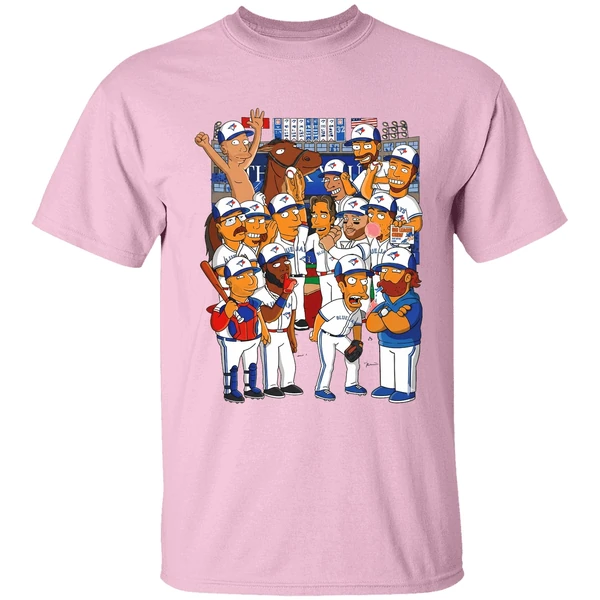 the-simpsons-toronto-blue-jays-world-series-2025-shirt-lightpink