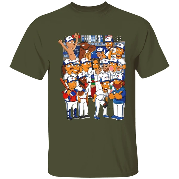 The Simpsons Toronto Blue Jays World Series 2025 Shirt - Image 4