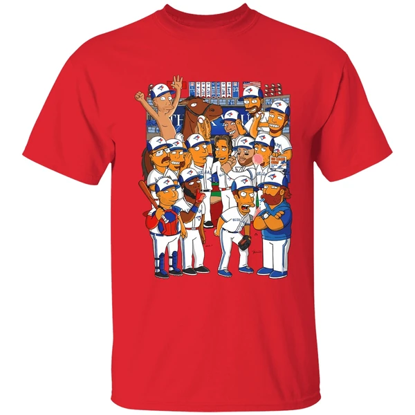 The Simpsons Toronto Blue Jays World Series 2025 Shirt - Image 7