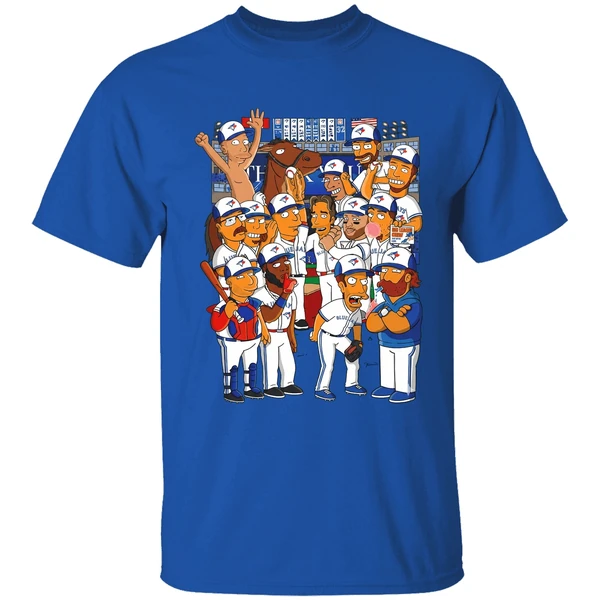 The Simpsons Toronto Blue Jays World Series 2025 Shirt - Image 8
