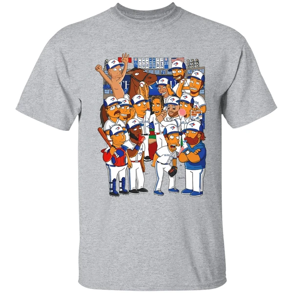The Simpsons Toronto Blue Jays World Series 2025 Shirt - Image 9