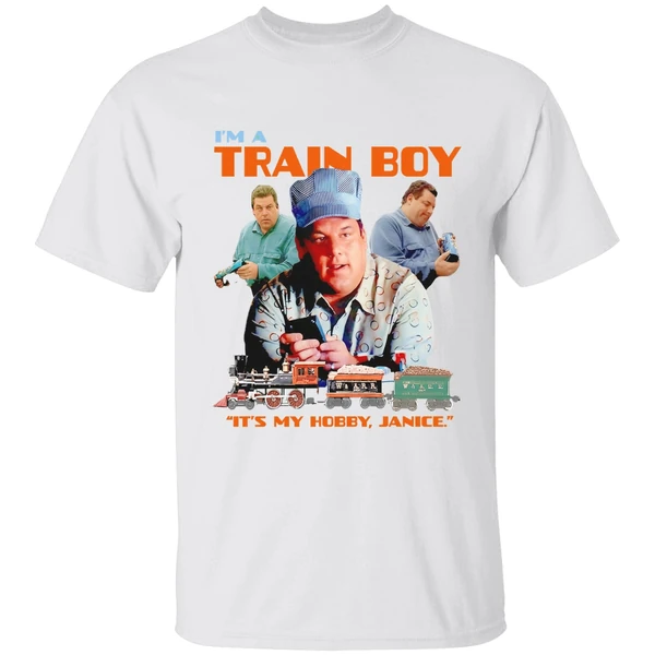 The Sopranos Bobby Baccalieri Im A Train Boy Its My Hobby Janice Retro Shirt
