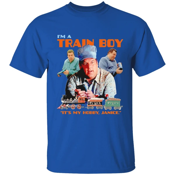 The Sopranos Bobby Baccalieri Im A Train Boy Its My Hobby Janice Retro Shirt - Image 5