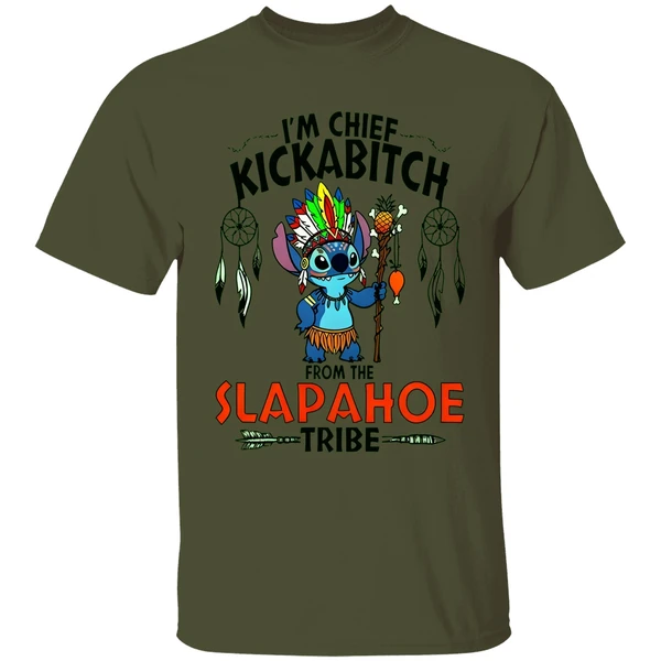 The Stitch Native Im Chief Kickabitch From The Slapahoe Tribe Shirt - Image 3