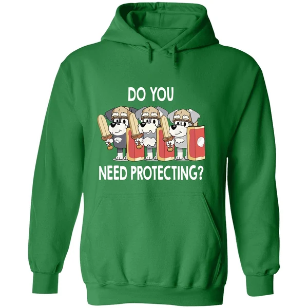The Terriers Bluey Do You Need Protecting Hoodie - Image 2