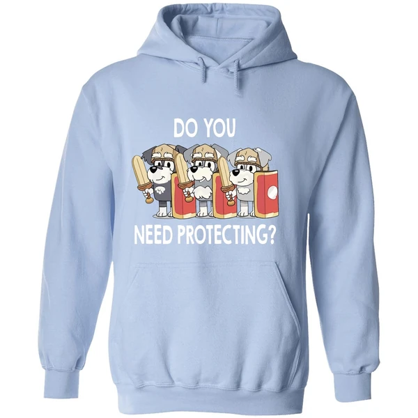 The Terriers Bluey Do You Need Protecting Hoodie - Image 4