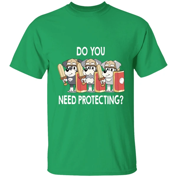 The Terriers Bluey Do You Need Protecting Shirt - Image 2
