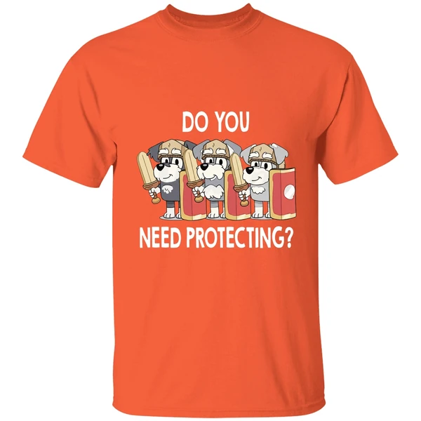 the terriers bluey do you need protecting shirt orange