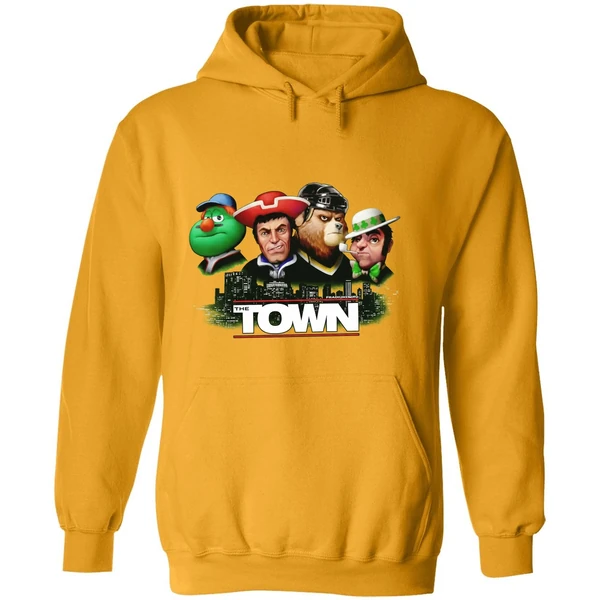 The Town Boston Sports Mascot Skyline Hoodie