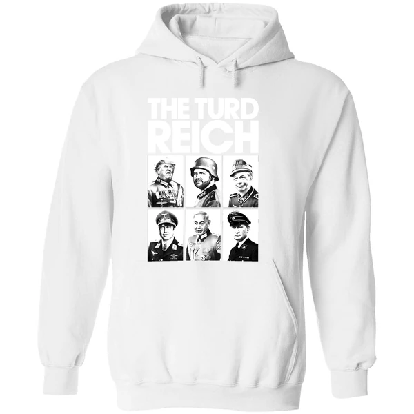 The Turd Reich President Hoodie - Image 8
