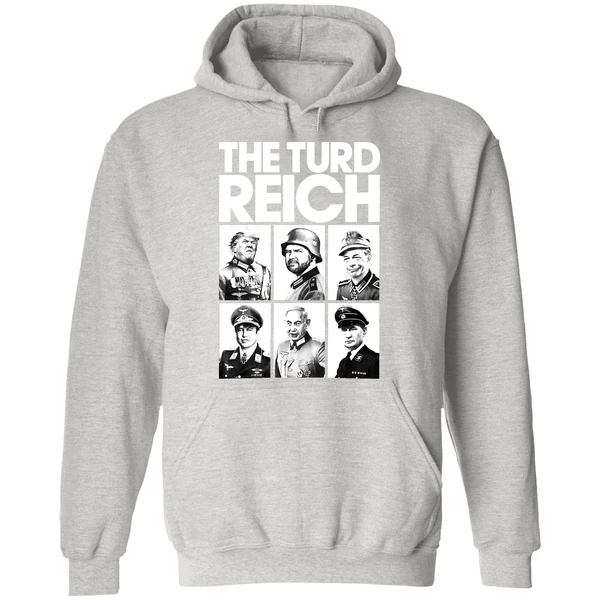 The Turd Reich President Hoodie - Image 9