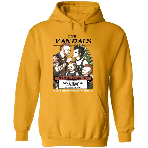 The Vandals Dec 19 2025 Ventura Ca Hoodie