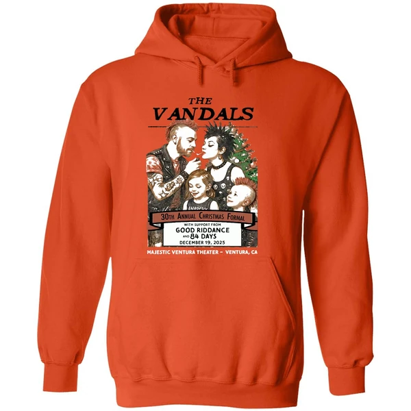 The Vandals Dec 19 2025 Ventura Ca Hoodie - Image 6
