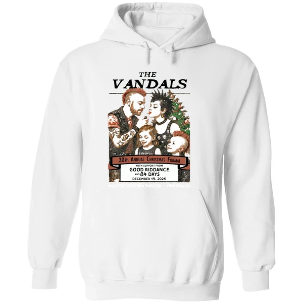 The Vandals Dec 19 2025 Ventura Ca Hoodie - Image 8