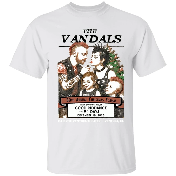 The Vandals Dec 19 2025 Ventura Ca Shirt
