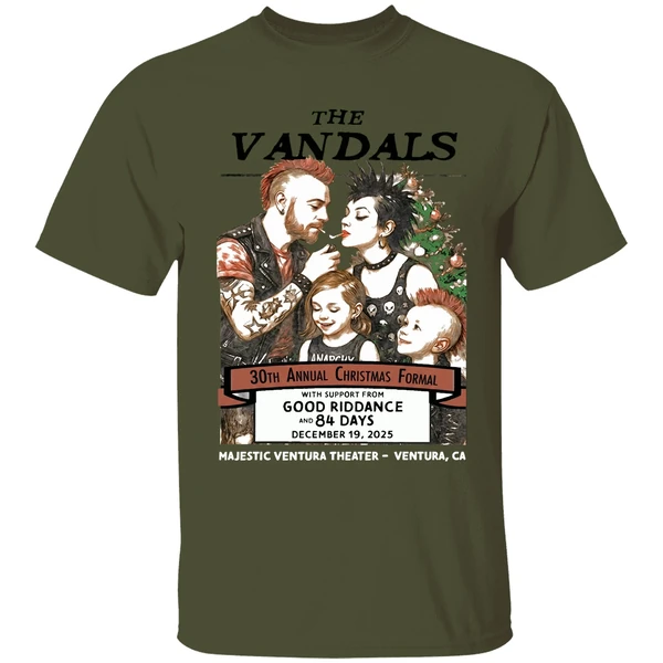 The Vandals Dec 19 2025 Ventura Ca Shirt - Image 9