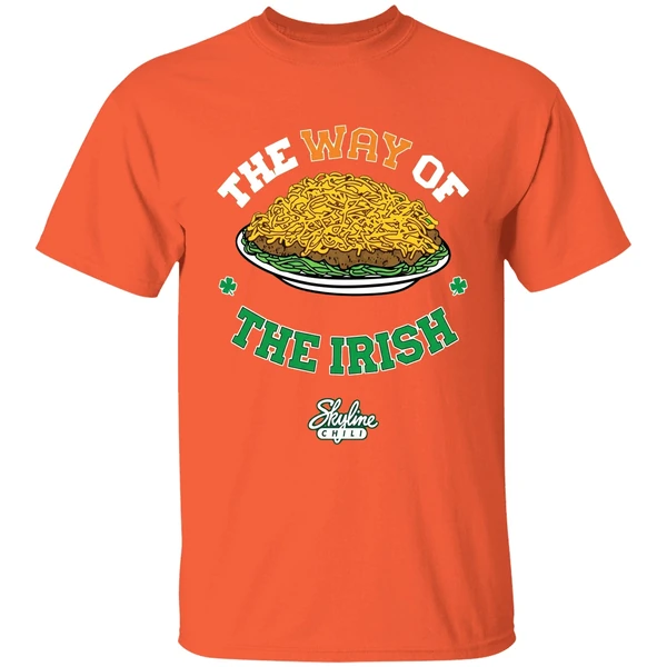 the way of the irish st patricks day shirt orange