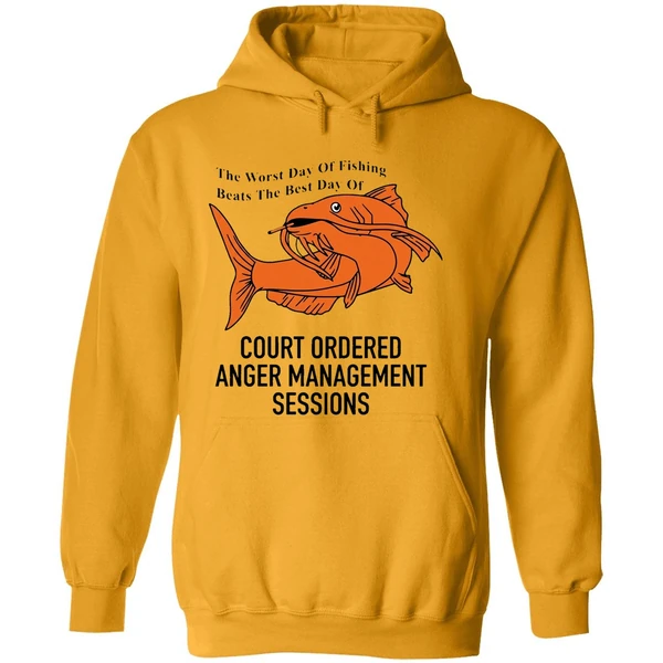 The Worst Day Of Fishing Beats The Best Day Of Fishing Hoodie