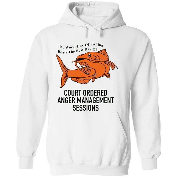 The Worst Day Of Fishing Beats The Best Day Of Fishing Hoodie - Image 8