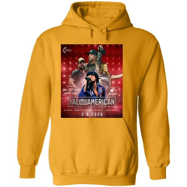 Their Alternative Super Bowl Halftime Show Kid Rock Brantley Gilbert Lee Brice Hoodie