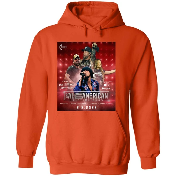 Their Alternative Super Bowl Halftime Show Kid Rock Brantley Gilbert Lee Brice Hoodie - Image 6