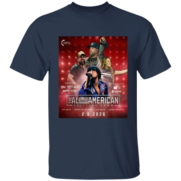 Their Alternative Super Bowl Halftime Show Kid Rock Brantley Gilbert Lee Brice Shirt - Image 5