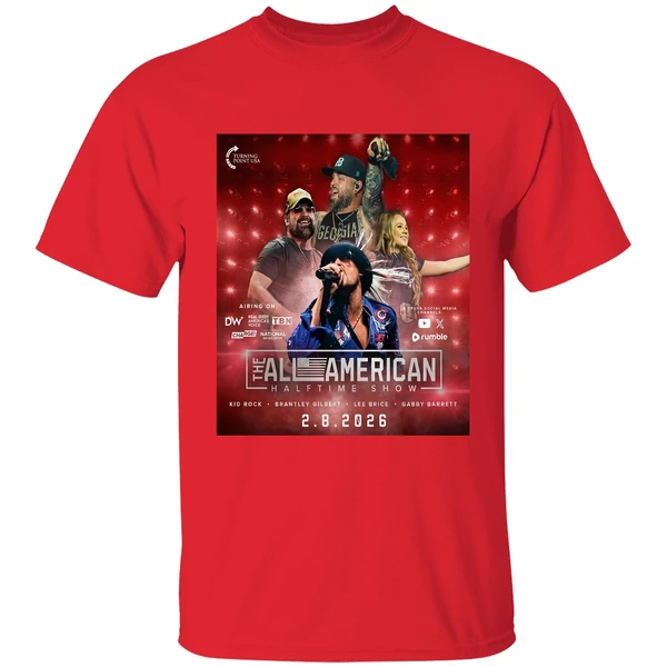 Their Alternative Super Bowl Halftime Show Kid Rock Brantley Gilbert Lee Brice Shirt - Image 7
