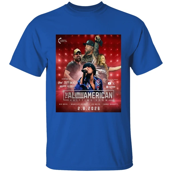 Their Alternative Super Bowl Halftime Show Kid Rock Brantley Gilbert Lee Brice Shirt - Image 8