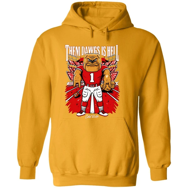 Them Dawgs Is Hell Texas Longhorns Beat Georgia Bulldogs Hoodie