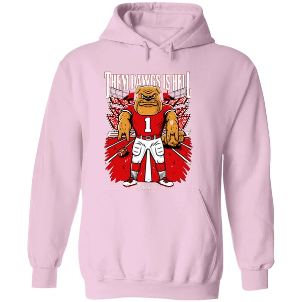 Them Dawgs Is Hell Texas Longhorns Beat Georgia Bulldogs Hoodie - Image 5