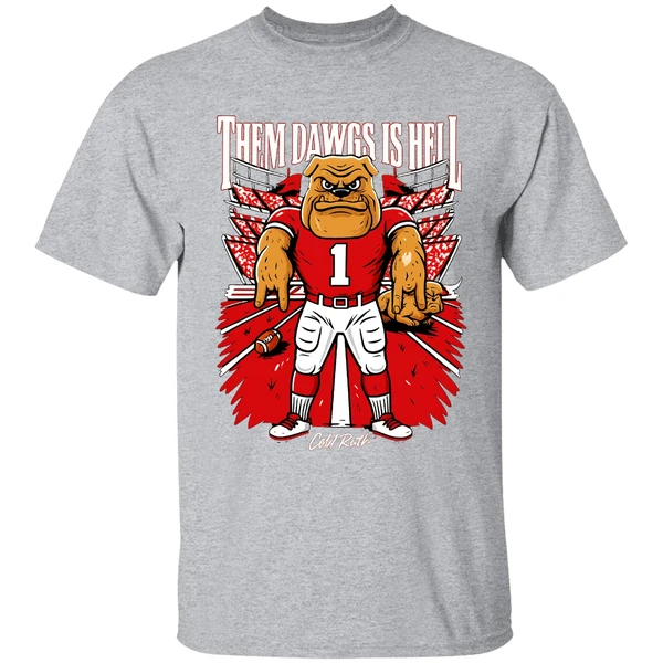 Them Dawgs Is Hell Texas Longhorns Beat Georgia Bulldogs Shirt