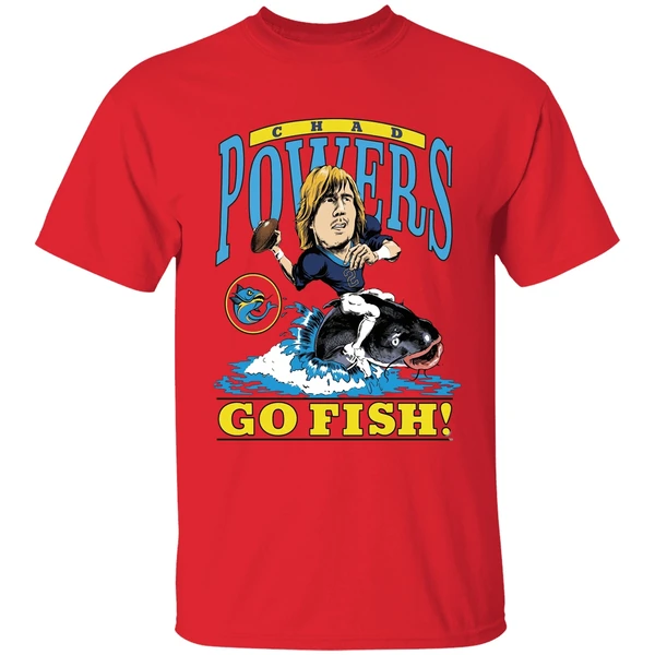 Therapuss Chad Powers Go Fish Shirt - Image 4