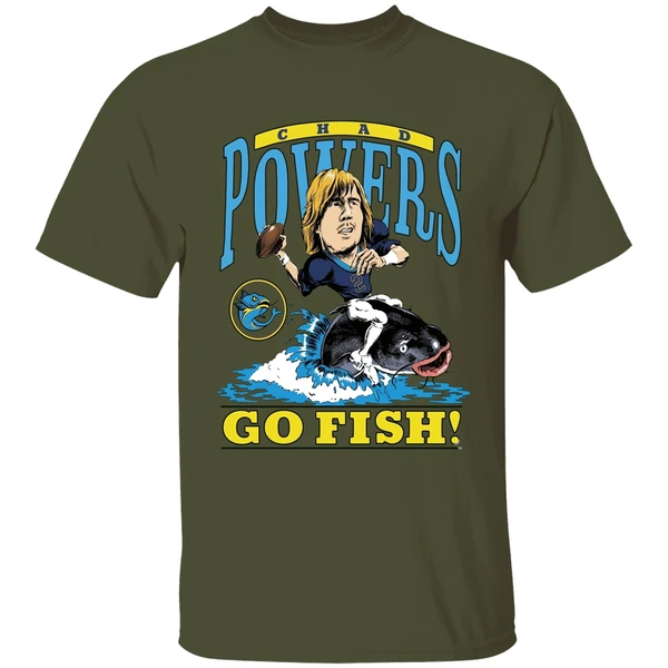 Therapuss Chad Powers Go Fish Shirt - Image 9