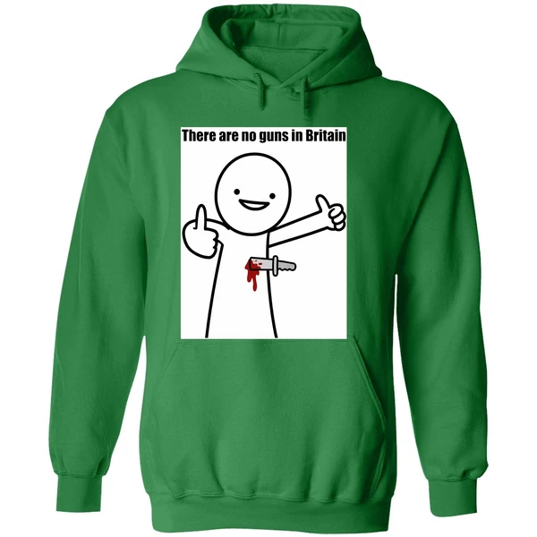 There Are No Guns In Britain 2026 Hoodie - Image 2