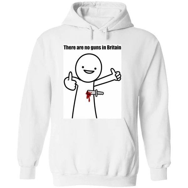 There Are No Guns In Britain 2026 Hoodie - Image 8